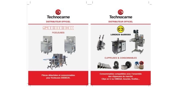 TECHNOCARNE EST LE DISTRIBUTEUR OFFICIEL LORENZO BARROSO ET SIEBECK !