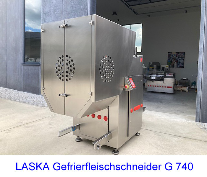 GUILLOTINE LASKA G740 AVEC DISPOSITIF DE CHARGEMENT POUR BLOCS